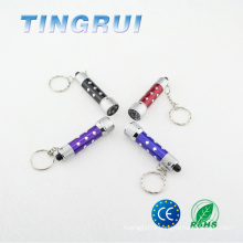 Hot button cell battery Small Keyring Flashlight